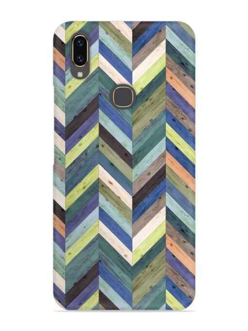 Chevron Random Color Snap Case for Vivo V9 Zapvi