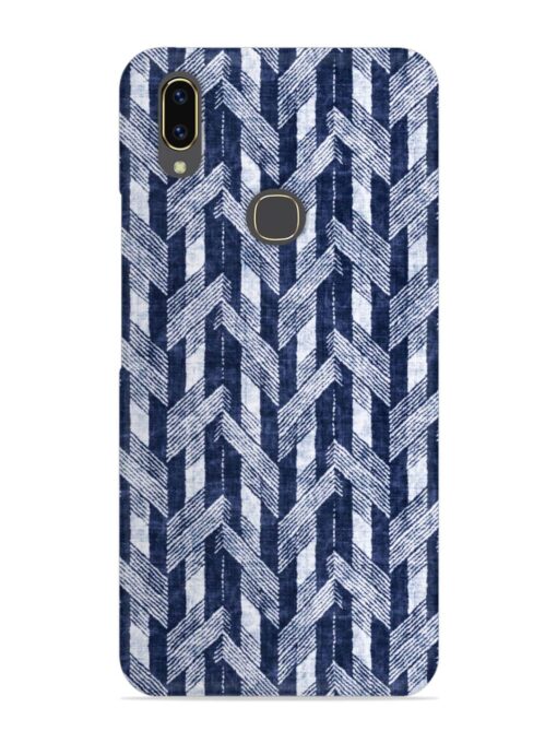 Abstract Herringbone Motif Snap Case for Vivo V9 Zapvi