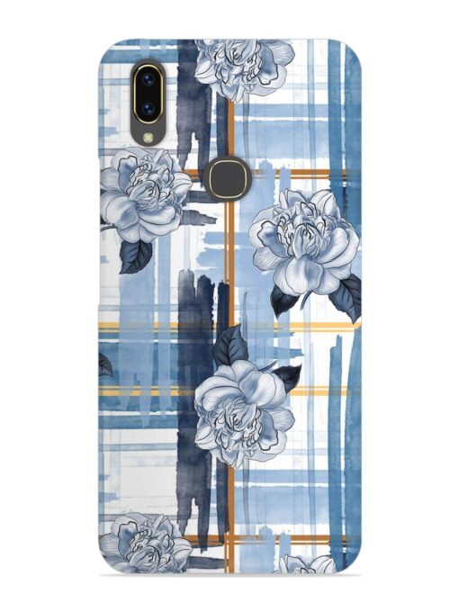 Watercolor Pattern Rose Snap Case for Vivo V9 Zapvi