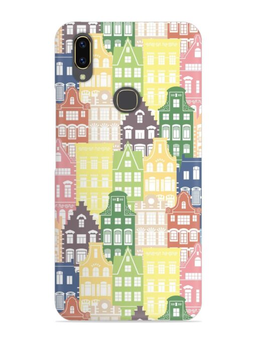 Seamless Shapes Pattern Snap Case for Vivo V9 Zapvi