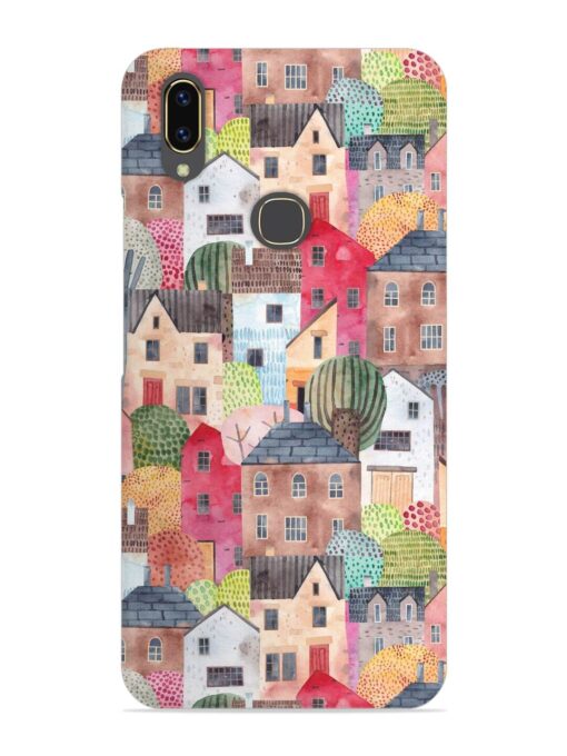 Abstract Seamless Pattern Snap Case for Vivo V9 Zapvi