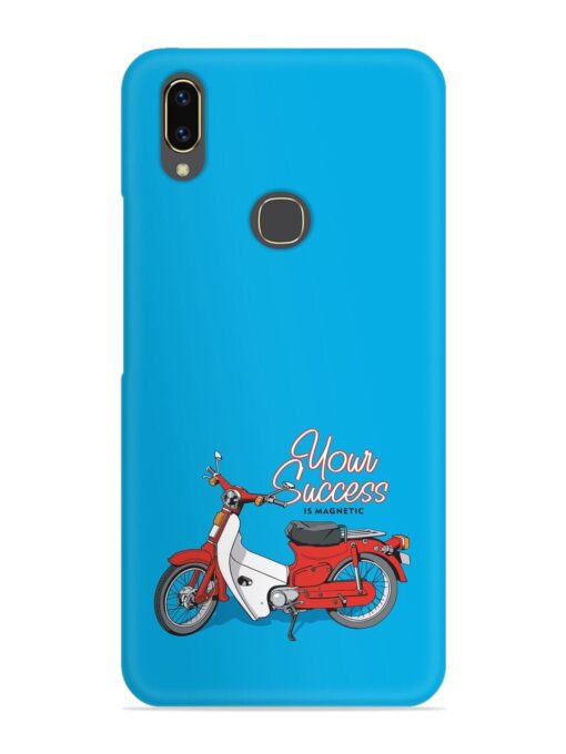 Motorcycles Image Vector Snap Case for Vivo V9 Zapvi