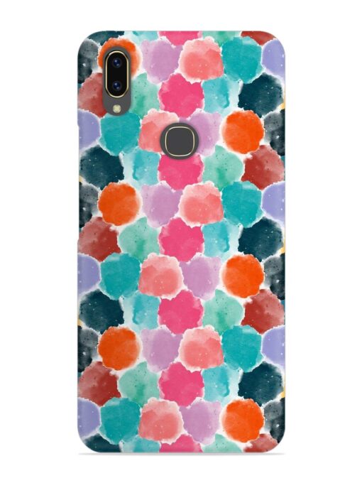 Colorful Seamless Pattern Snap Case for Vivo V9 Zapvi