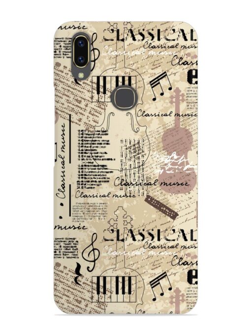 Classical Music Lpattern Snap Case for Vivo V9 Zapvi