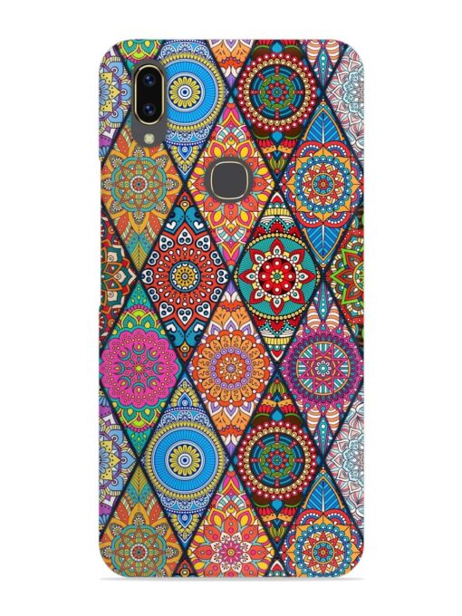 Seamless Tile Pattern Snap Case for Vivo V9 Zapvi