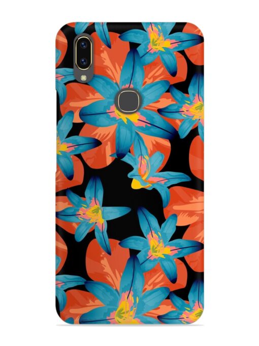 Philippine Flowers Seamless Snap Case for Vivo V9 Zapvi