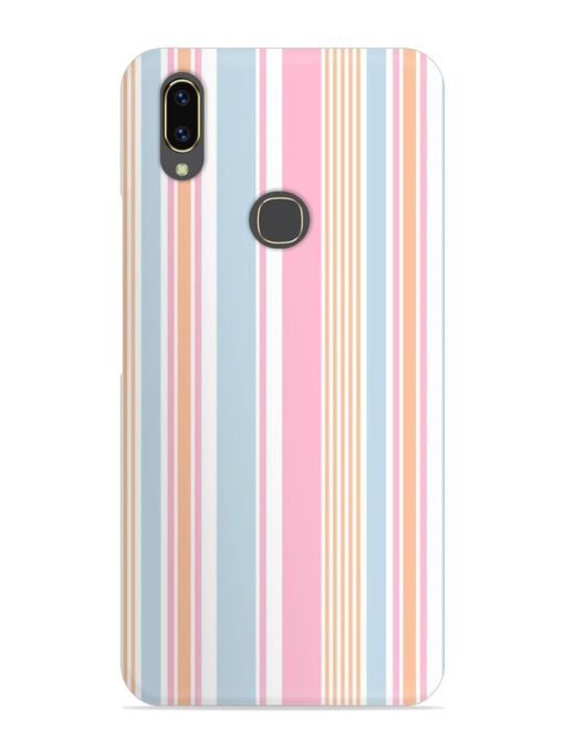 Stripe Seamless Pattern Snap Case for Vivo V9 Zapvi