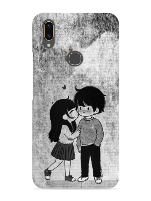 Couple Love Highlights Snap Case for Vivo V9 Zapvi