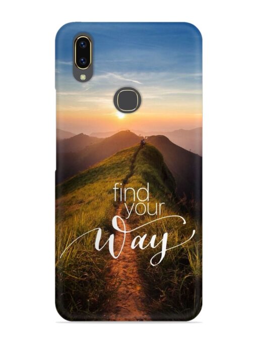 Find Your Way Snap Case for Vivo V9 Zapvi