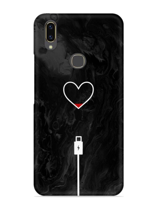 Heart Charging Vector Snap Case for Vivo V9 Zapvi