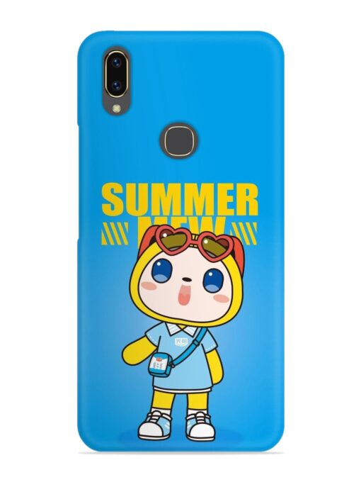 Summer Mew Cartoon Snap Case for Vivo V9 Zapvi