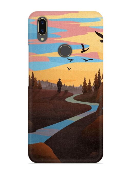 Natural Landscape Art Snap Case for Vivo V9 Zapvi