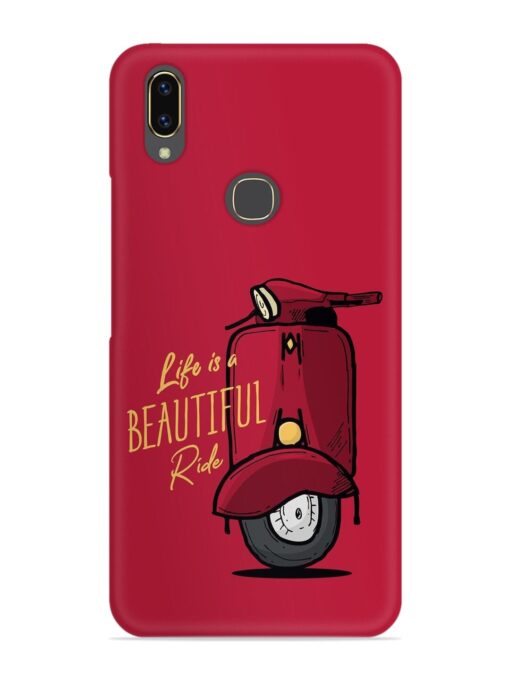 Life Is Beautiful Rides Snap Case for Vivo V9 Pro Zapvi