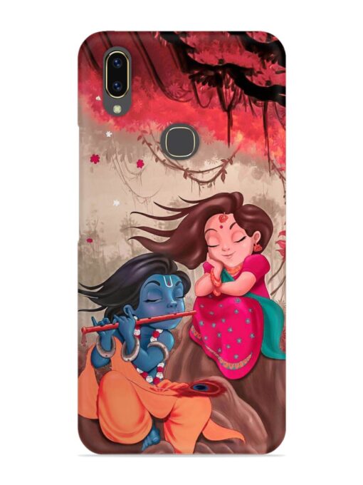 Radhe Krishna Water Art Snap Case for Vivo V9 Pro