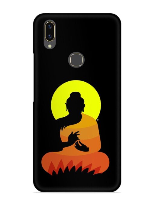 Buddha Art Black Snap Case for Vivo V9 Pro Zapvi