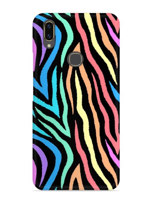 Colorful Abstract Zebra Snap Case for Vivo V9 Pro