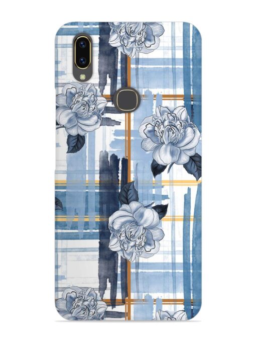 Watercolor Pattern Rose Snap Case for Vivo V9 Pro