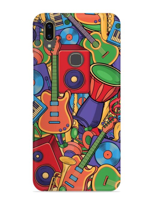 Colorful Music Art Snap Case for Vivo V9 Pro