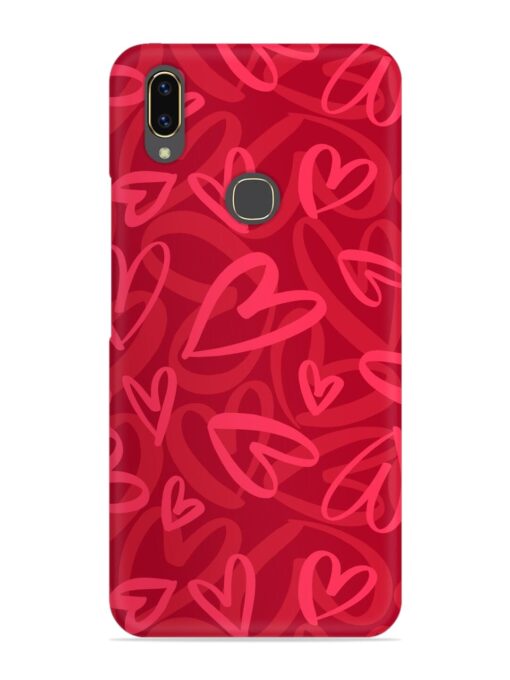 Seamless Romantic Pattern Snap Case for Vivo V9 Youth