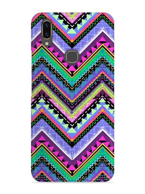 Tribal Aztec Print Snap Case for Vivo V9 Youth