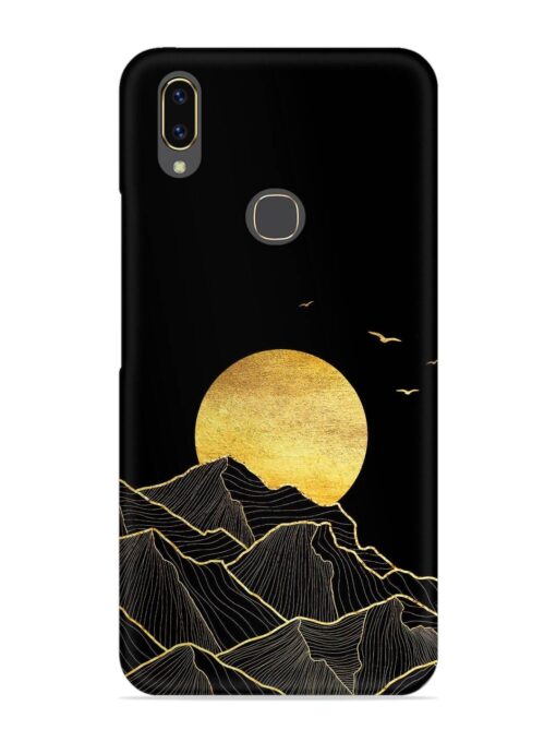 Golden Sunrise Snap Case for Vivo V9 Youth