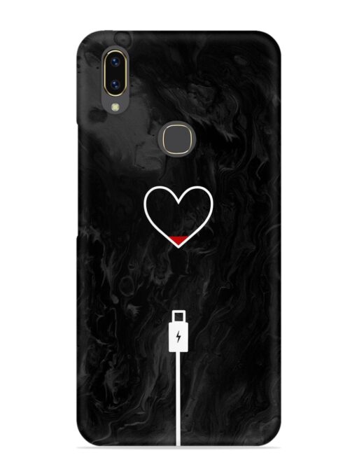 Heart Charging Vector Snap Case for Vivo V9 Youth