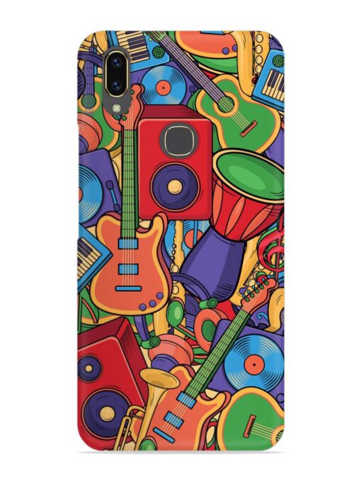 Colorful Music Art Snap Case for Vivo V9 Youth