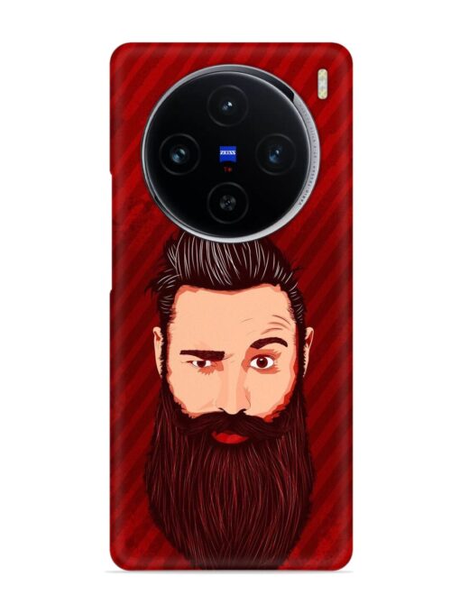 Beardo Man Snap Case for Vivo X100 (5G) Zapvi