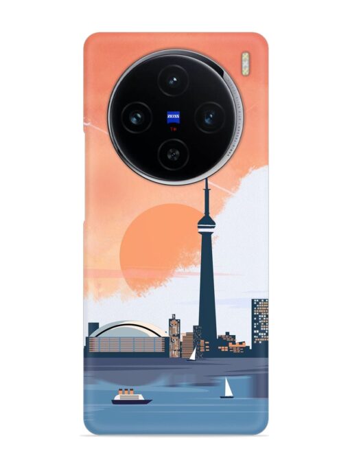 Toronto Canada Snap Case for Vivo X100 (5G)