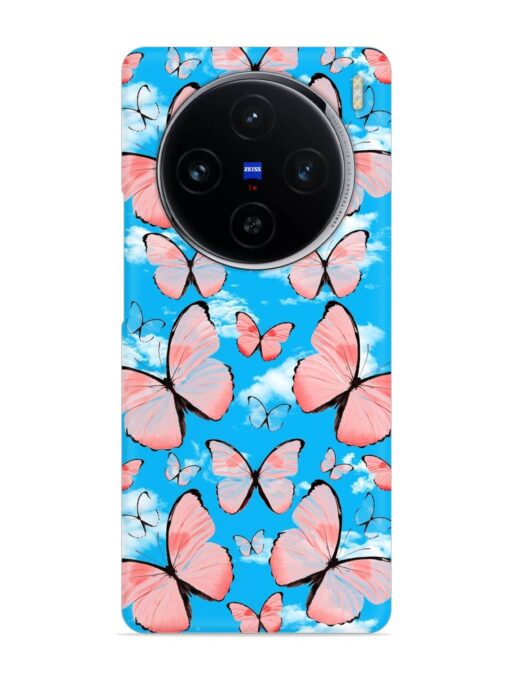 Seamless Pattern Tropical Snap Case for Vivo X100 (5G) Zapvi