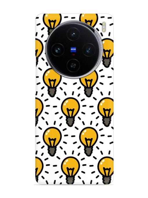 Light Bulb Seamless Snap Case for Vivo X100 (5G)