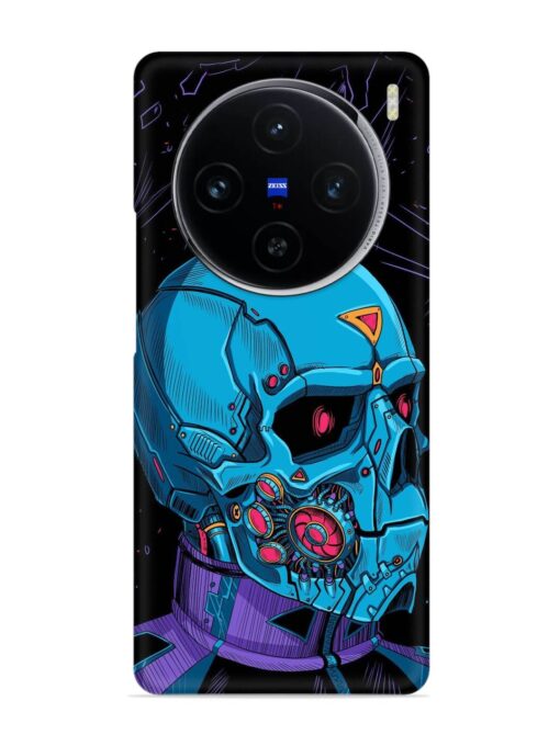 Skull Robo Vector Snap Case for Vivo X100 (5G)