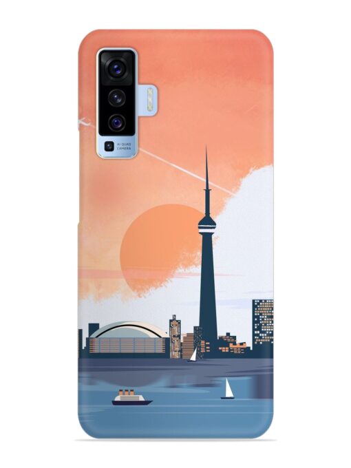 Toronto Canada Snap Case for Vivo X50 Zapvi