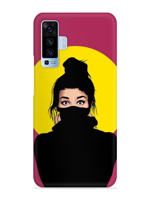 Girly Vector Snap Case for Vivo X50 Zapvi