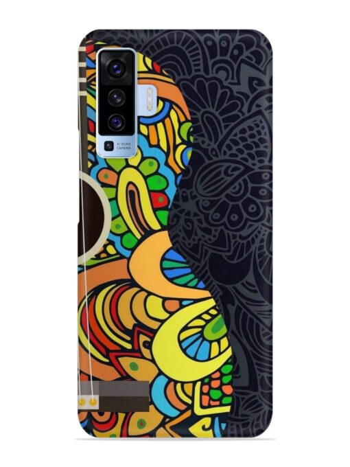 Guitar Vector Art Snap Case for Vivo X50 Zapvi