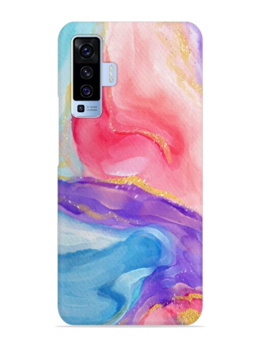 Watercolor Gradient Snap Case for Vivo X50