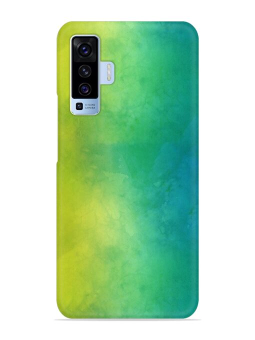 Yellow Green Gradient Snap Case for Vivo X50