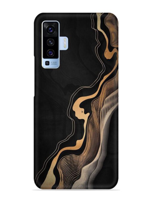 Abstract Art Snap Case for Vivo X50 Zapvi