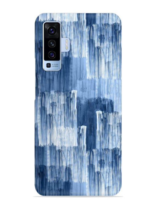 Abstract Pattern Stripes Snap Case for Vivo X50 Zapvi