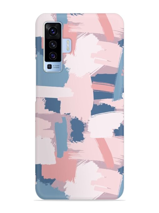 Vector Seamless Grunge Snap Case for Vivo X50 Zapvi