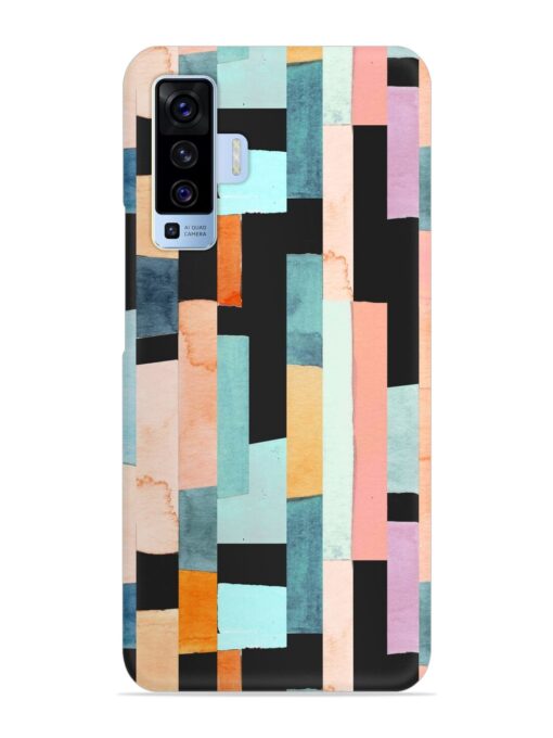 Geometric Seamless Pattern Snap Case for Vivo X50 Zapvi