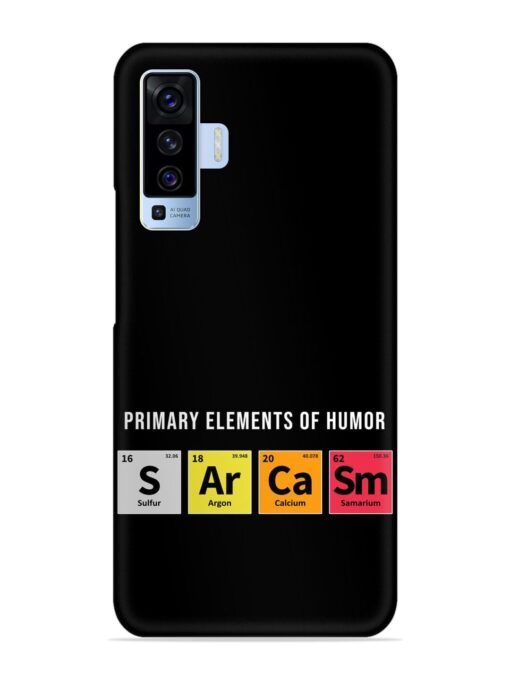 Primary Elements Humor Snap Case for Vivo X50 Zapvi