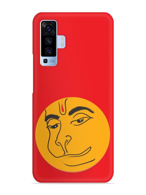 Lord Hanuman Vector Snap Case for Vivo X50 Zapvi