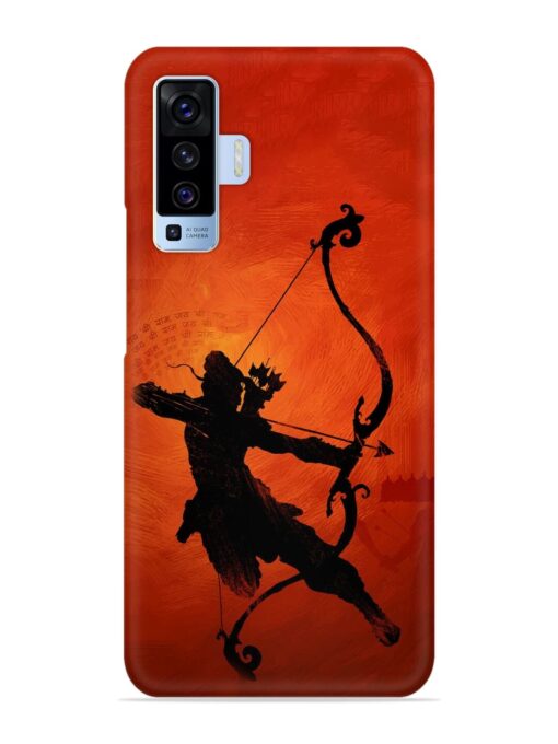 Illustration Lord Rama Snap Case for Vivo X50 Zapvi