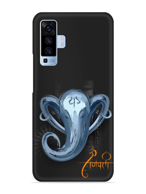 Illustration Lord Ganpati Snap Case for Vivo X50 Zapvi