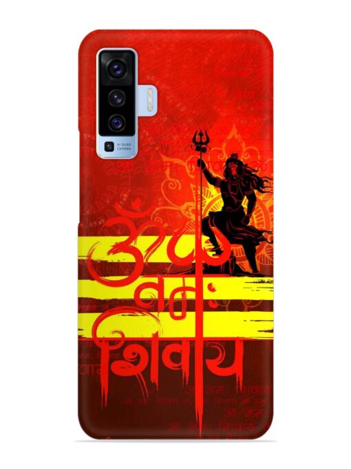 Illustration Lord Shiva Snap Case for Vivo X50 Zapvi