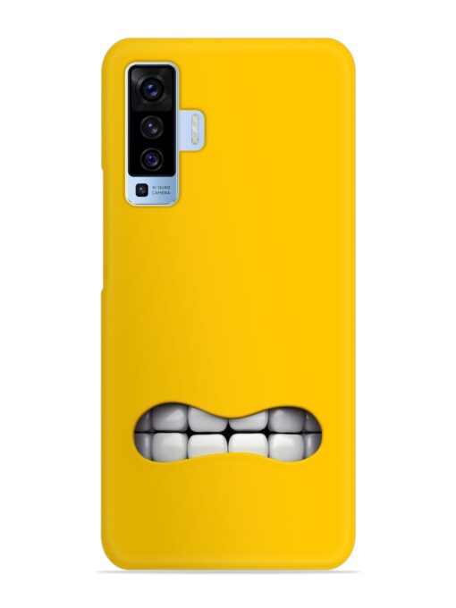 Mouth Character On Snap Case for Vivo X50 Zapvi