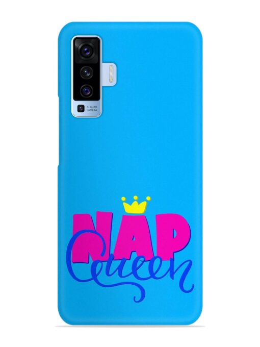 Nap Queen Quote Snap Case for Vivo X50 Zapvi