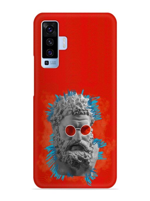 Contemporary Art Concept Snap Case for Vivo X50 Zapvi