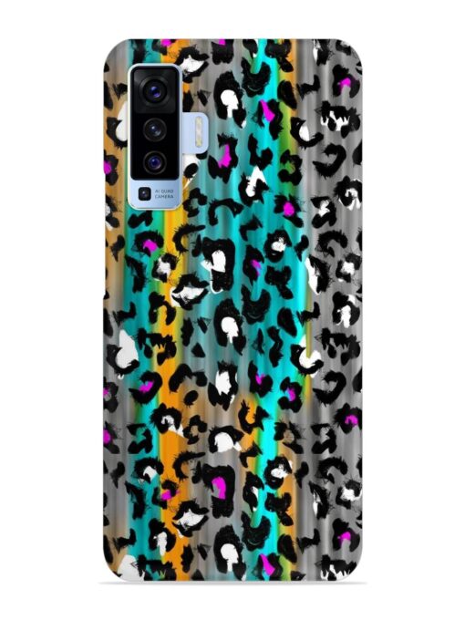 Mix Animal Skin Snap Case for Vivo X50 Zapvi